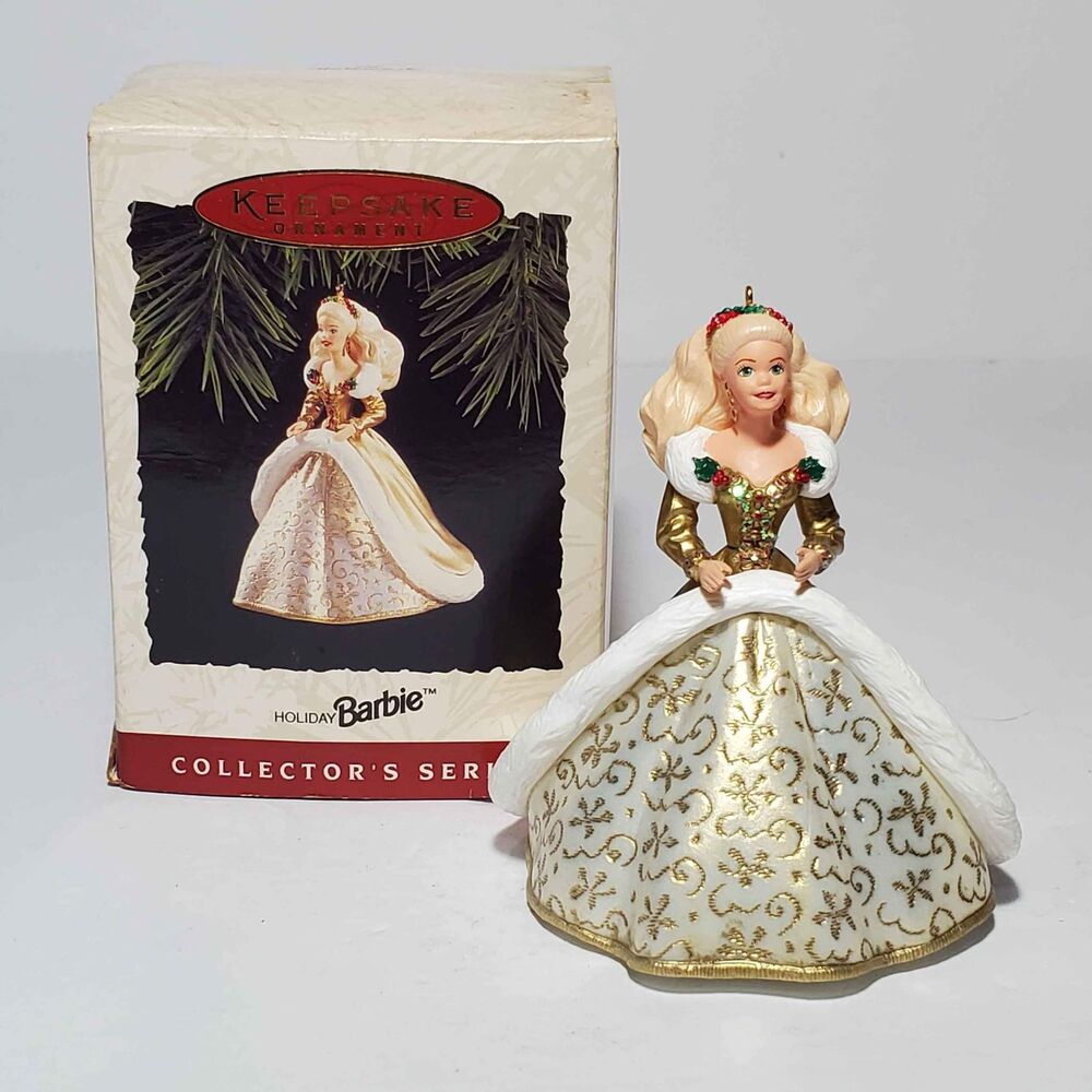 Hallmark Keepsake Ornament Holiday Barbie #2 Collector's Series New 1994